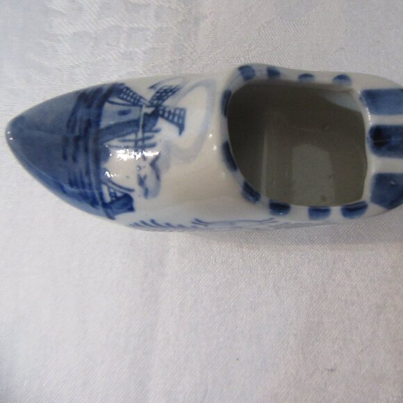 Delft Blue Holland Small Shoe ashtray - Picture 11 of 16
